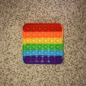 Rainbow pop it